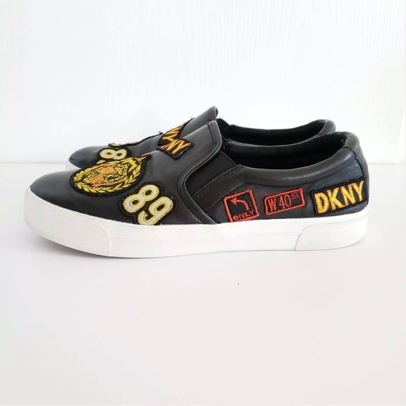 DKNY Braylee Patchwork Slip On Shoes - Picture 2 of 7